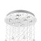 Cwi Lighting Rain Drop 9 Light Flush Mount With Chrome Finish 6601C24C(H:47) - alternate 2